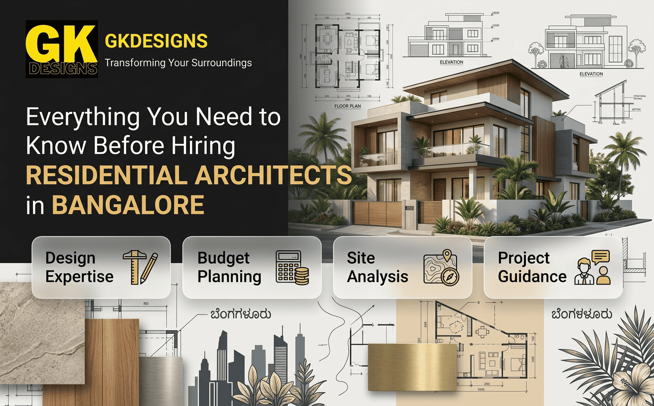 Architects in bangalore for residential houses