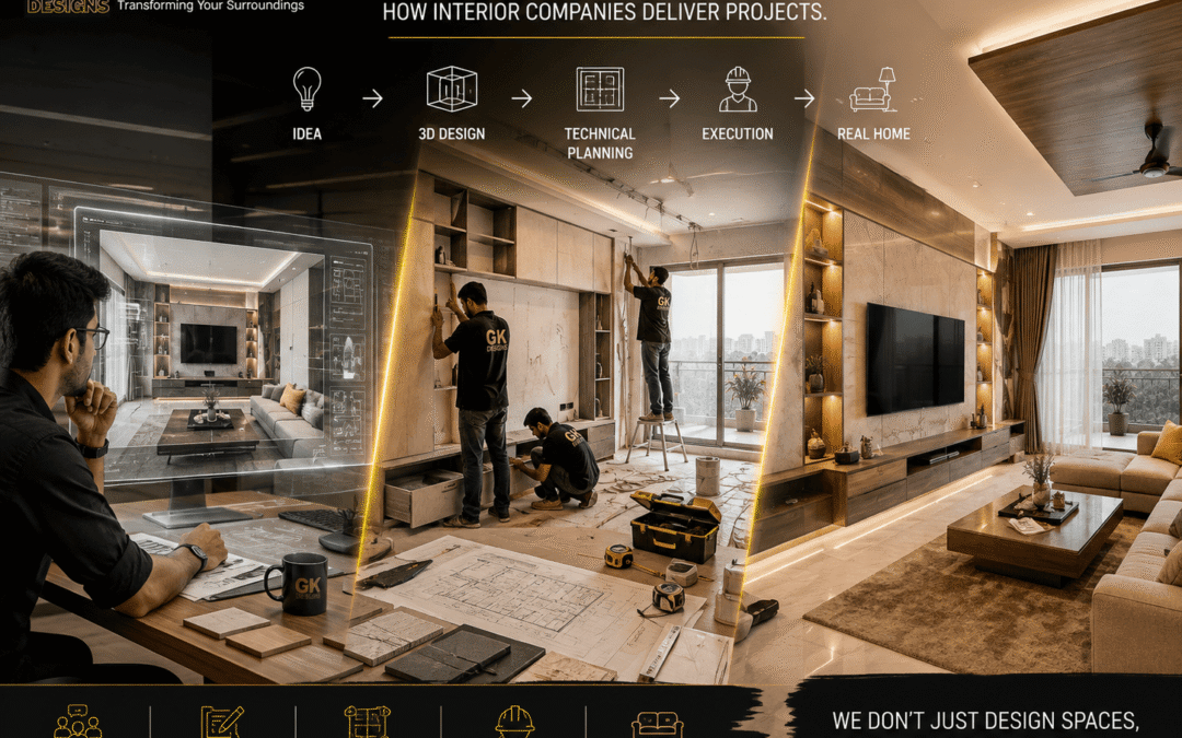 From 3D Design to Reality: How Interior Companies Deliver Projects