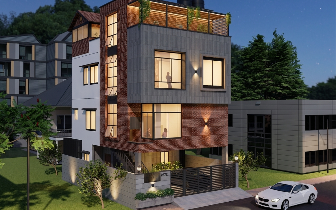 SADHANA’S RESIDENTIAL BUILDING 