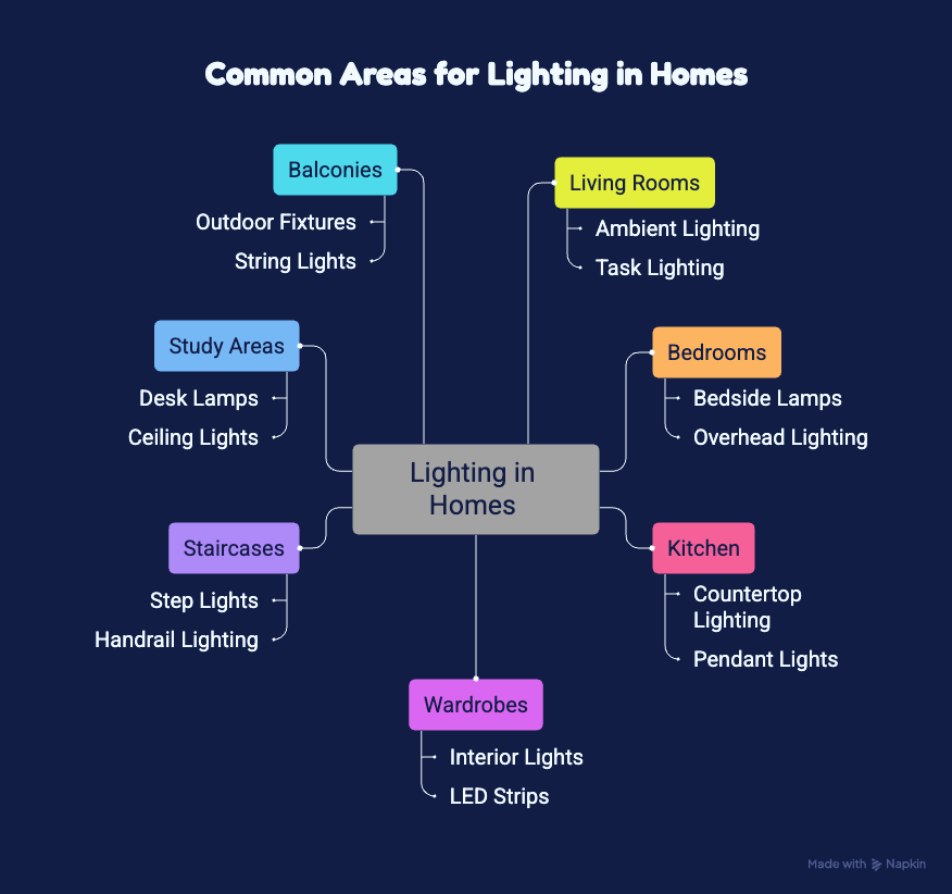Where Smart Lighting Can Be Used Effectively - visual selection