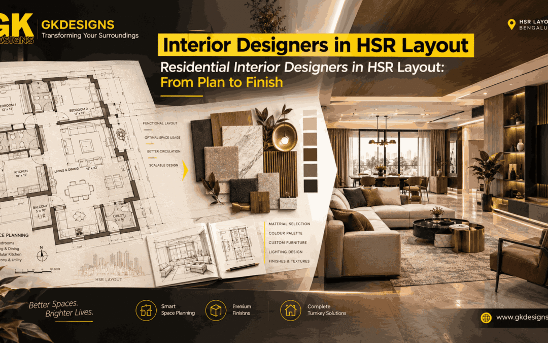 Interior designers in HSR Layout