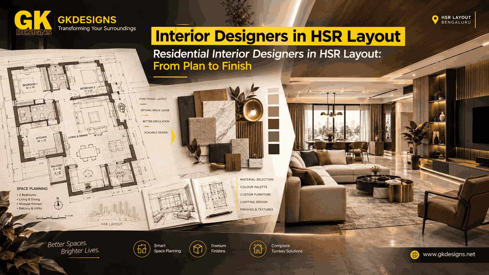 Interior designers in HSR Layout