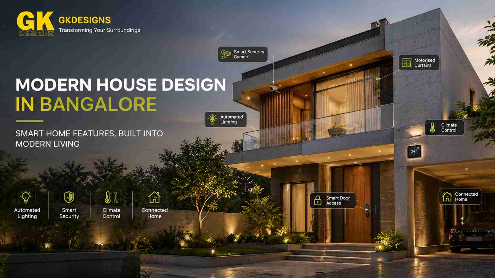 Modern House Design in Bangalore