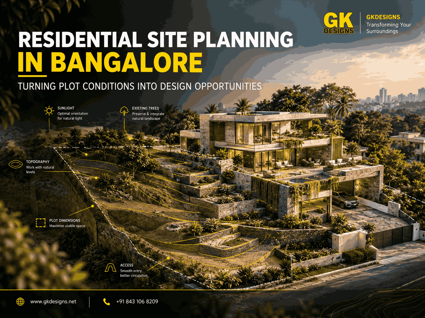 Residential Site Planning in Bangalore