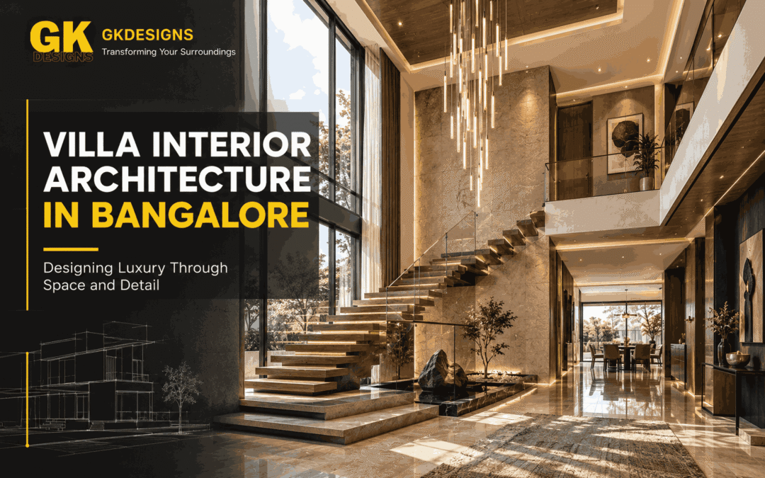 Villa Interior Architecture in Bangalore